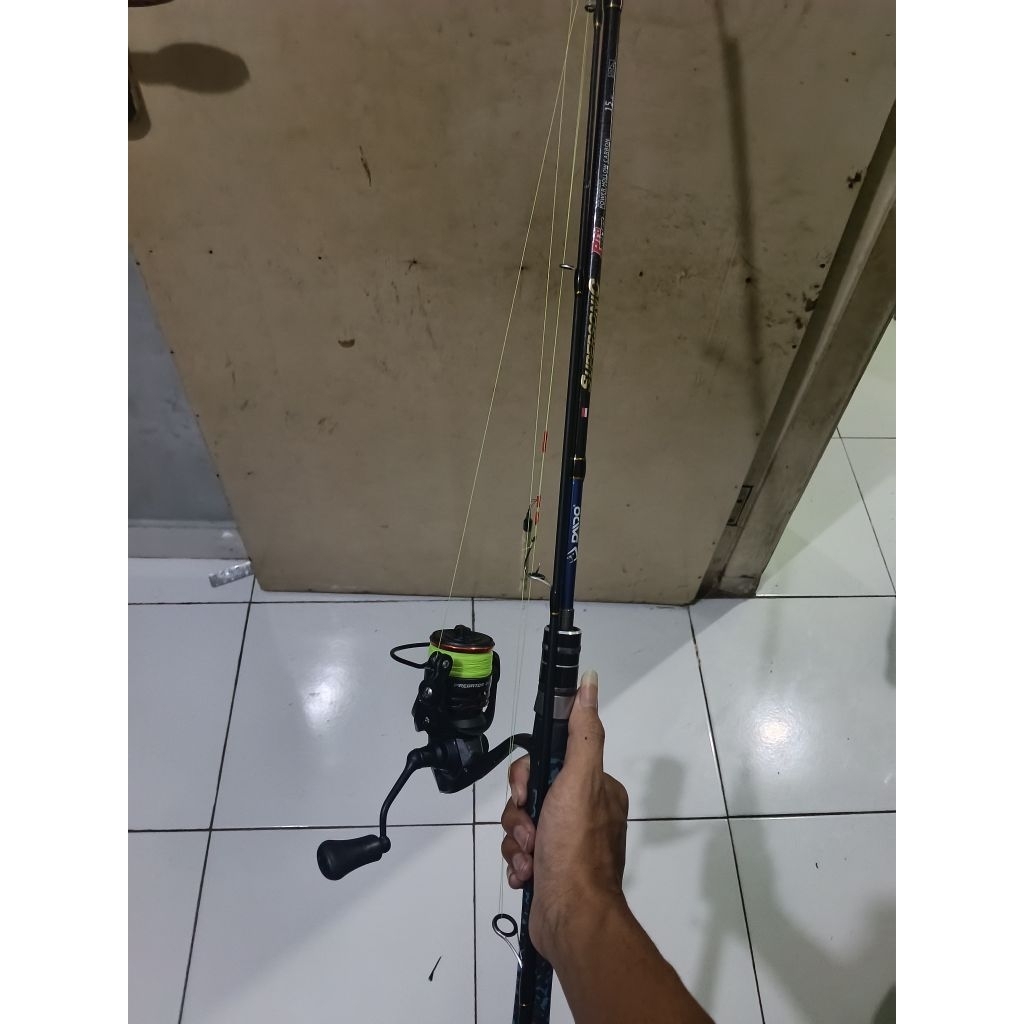 joran supersonic dan reel seaking predator