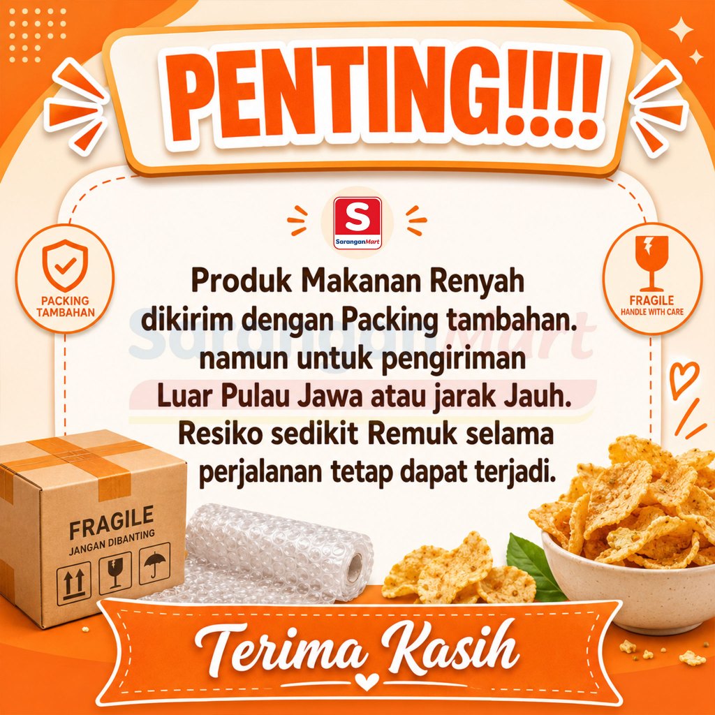 Langit_Rembulan Camilan Jipang Emping Mlinjo Gula Jawa Camilan Tradisional Manis Gurih Renyah