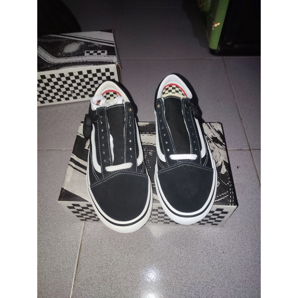 vans skate old skool bw resmi