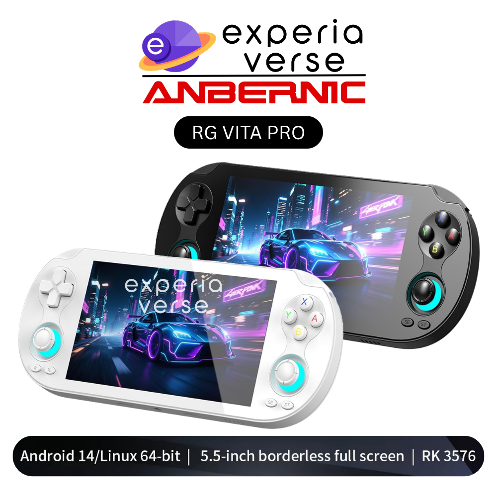 Anbernic RG VITA PRO Portable Handheld Android OS Emulator Game Retro Console PS1 PSP PS2 NDS Gamebo