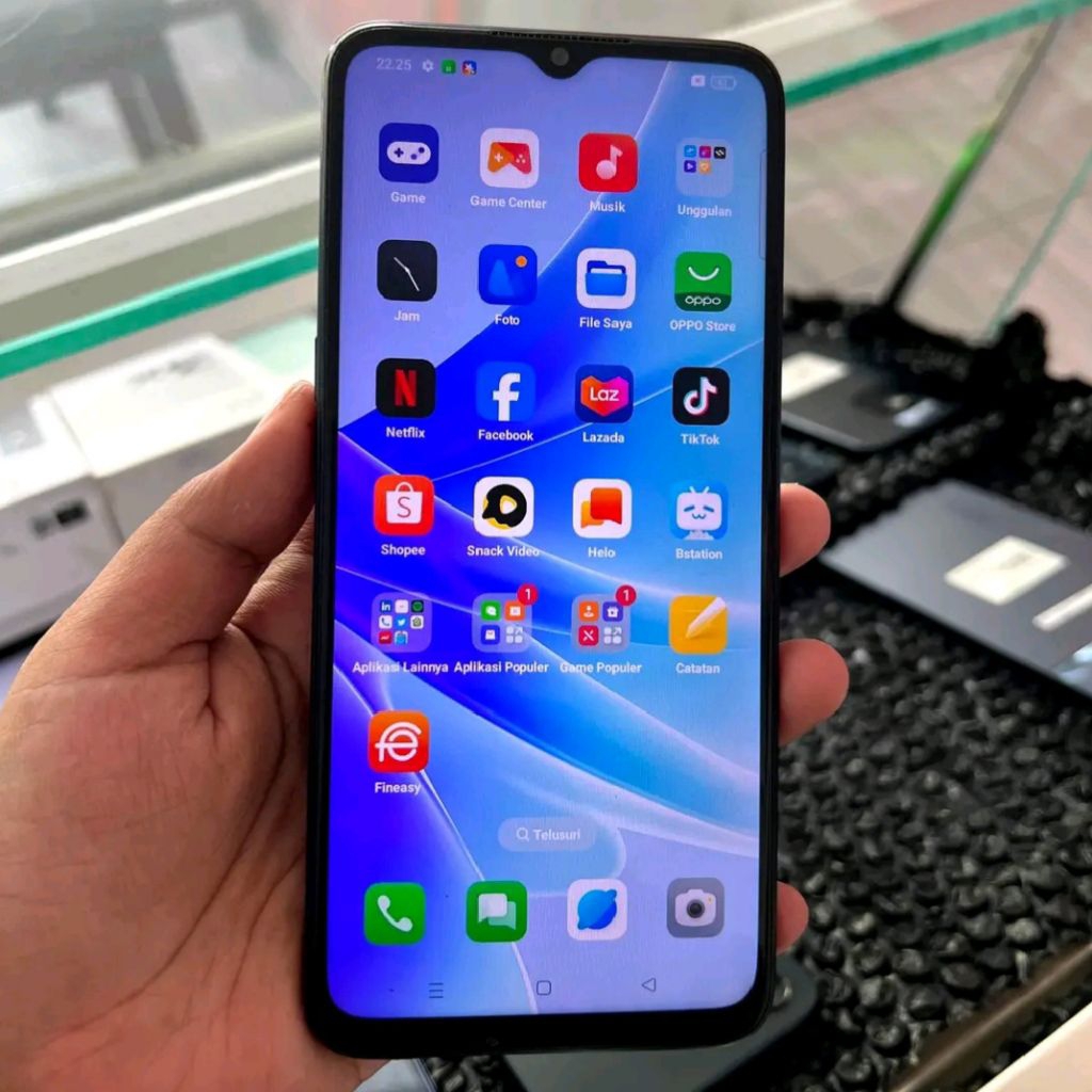 LCD Touchscreen Ori Asli Copotan Oppo A77s / A77 / A77 5G / A57 2022