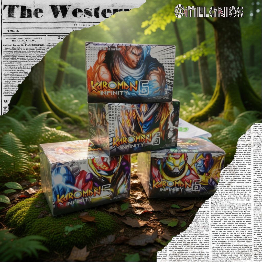 mainan anak edukatif puzzle 3d KAROMAN 6 INFINITY terbaru victory 10 pcs limited