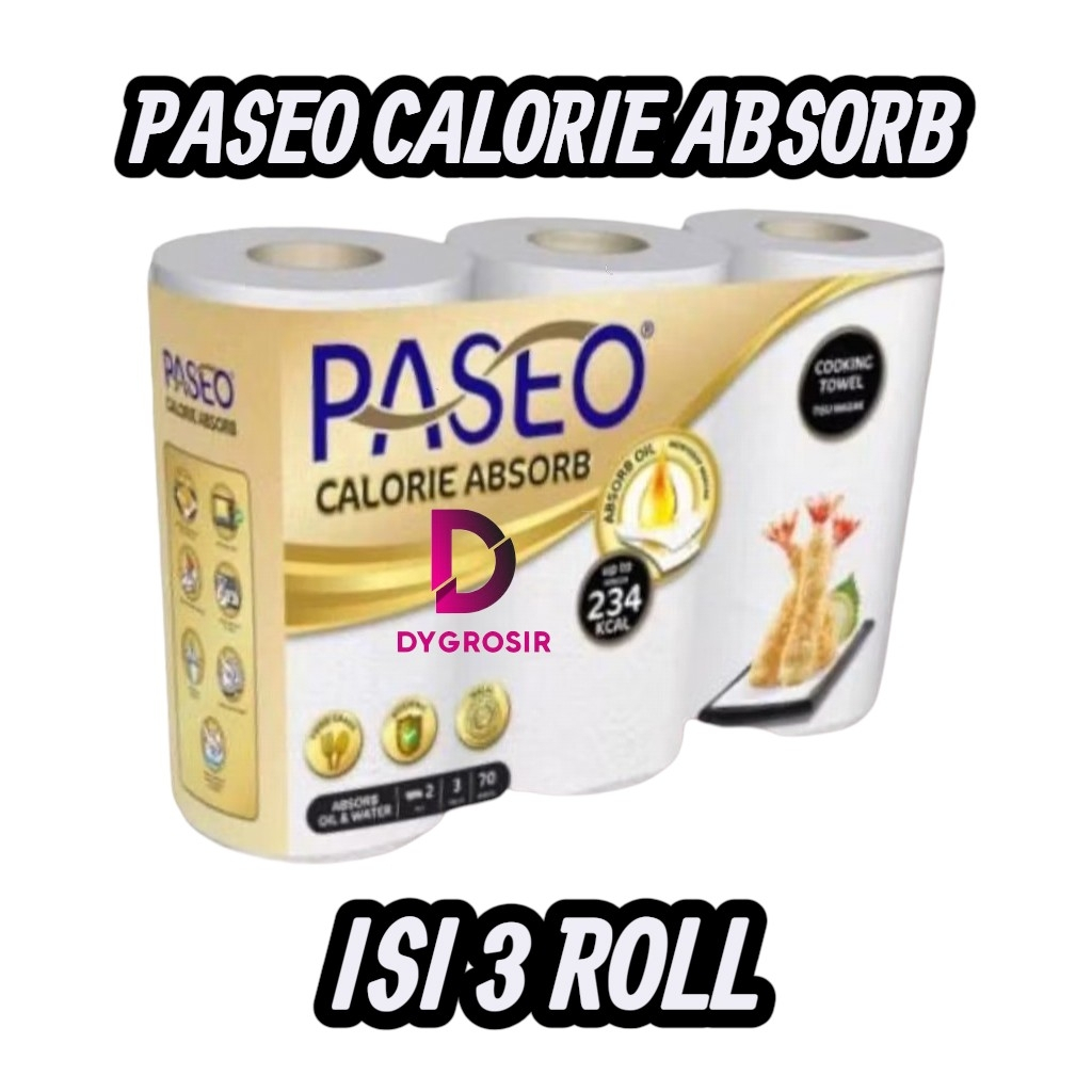 ￼TISSUE PASEO SERAP MINYAK MAKANAN / KITCHEN TOWEL /  TISSUE DAPUR MINYAK