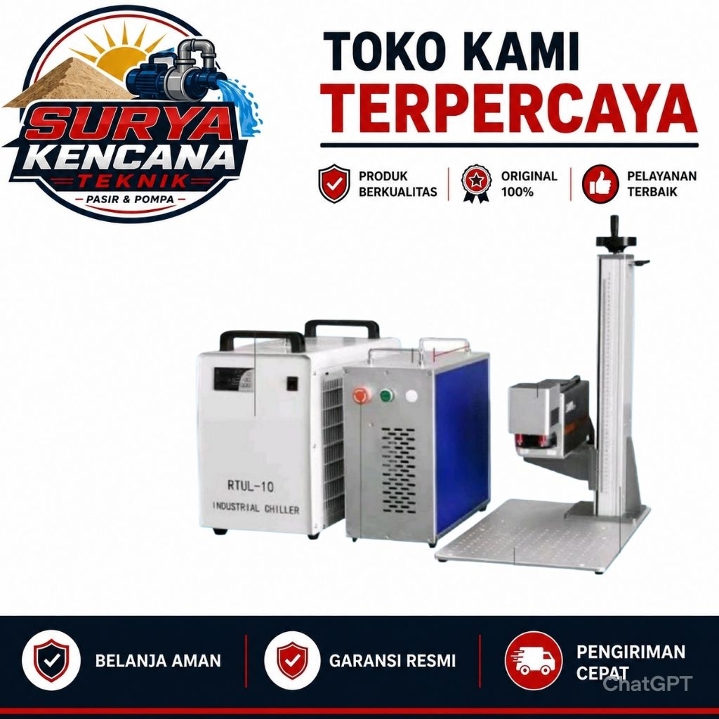 Mesin Laser UV/UV Laser Marking Machine 5 Watt Portable