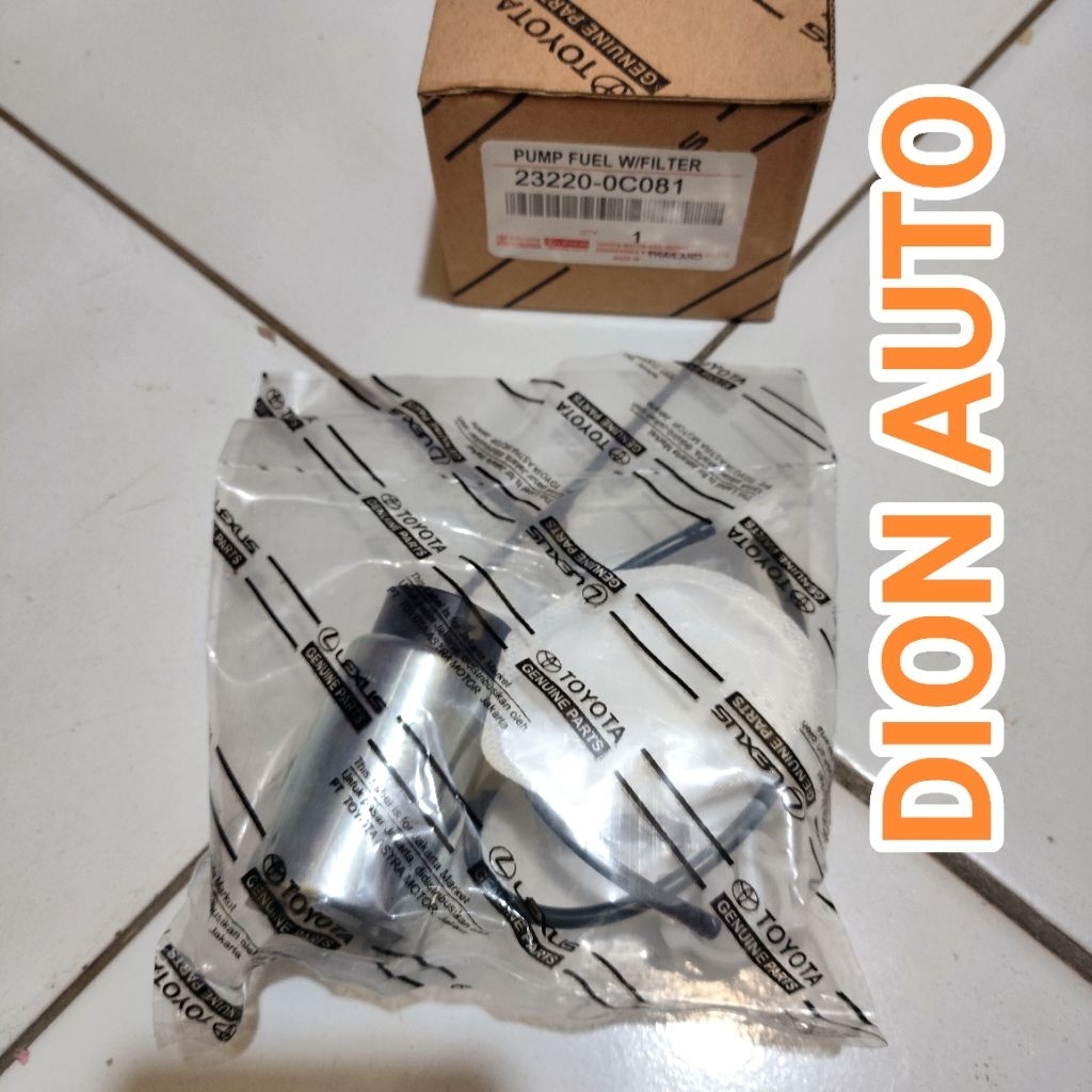 Fuel Pump Rotak Bensin Vios Gen1 Gen2 Yaris Apv