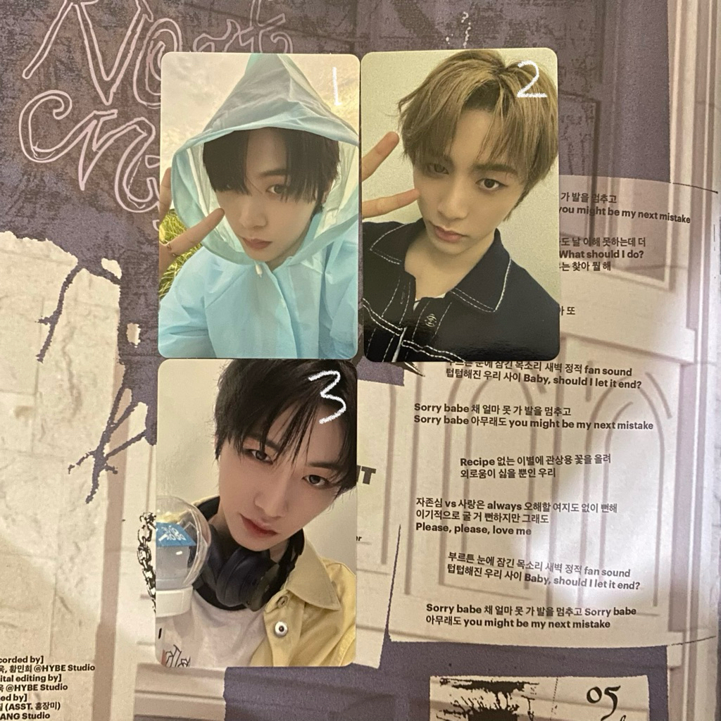 PC PHOTOCARD OFFICIAL TAESAN BOYNEXTDOOR THE ACTION