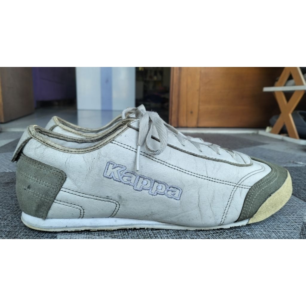 sepatu sneakers kulit kappa 43 second