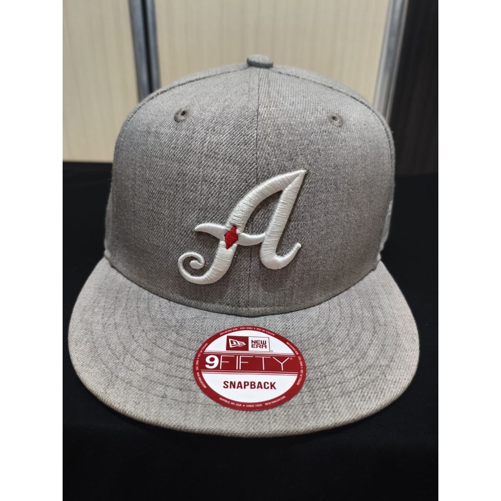 Topi Second Branded Original Snapback New Era - Atlanta Braves