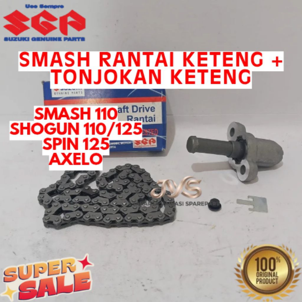RANTAI KETENG + TONJOKAN KETENG KODE SMASH, RANTAI KETENG + TONJOKAN KETENG SMASH 110, RANTAI KETENG