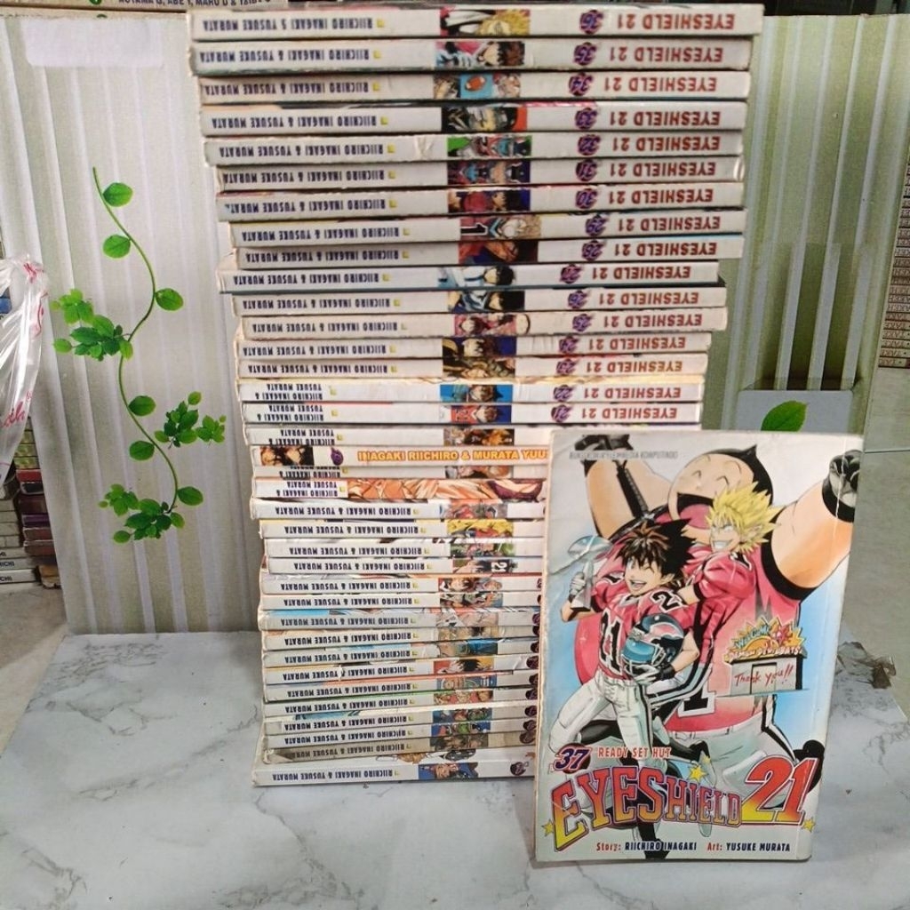 Komik Eyeshield 21 Fullset tamat 1-37 original preloved set ke 8