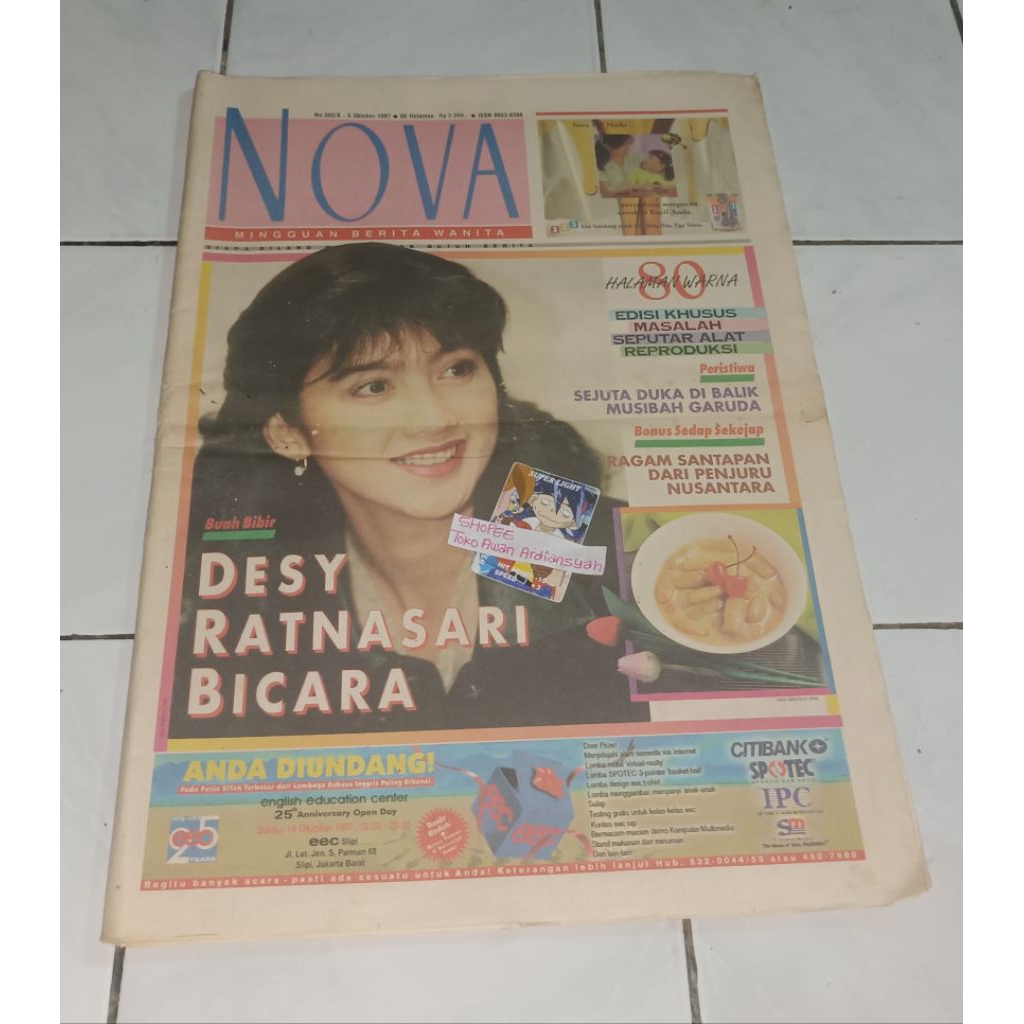 tabloid nova desy ratnasari bicara