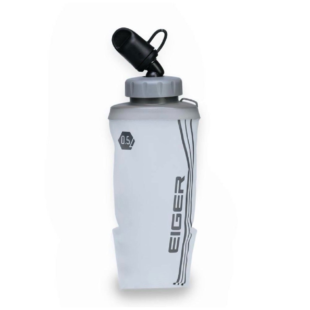 Botol Eiger1989 Curl Up Soft Flask 500ML Outdoor Botol Minum Lipat Olahraga