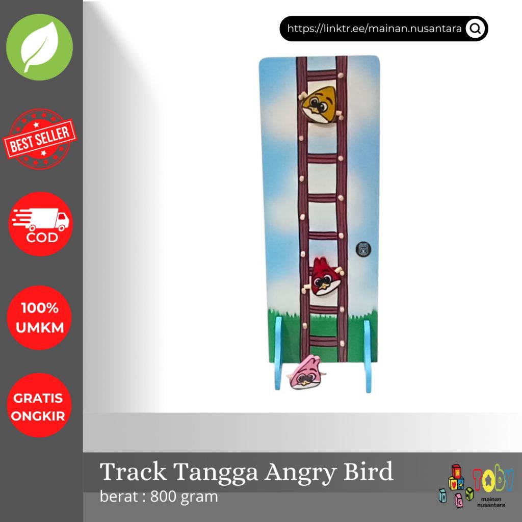 Papan Permainan Tangga Angry Bird