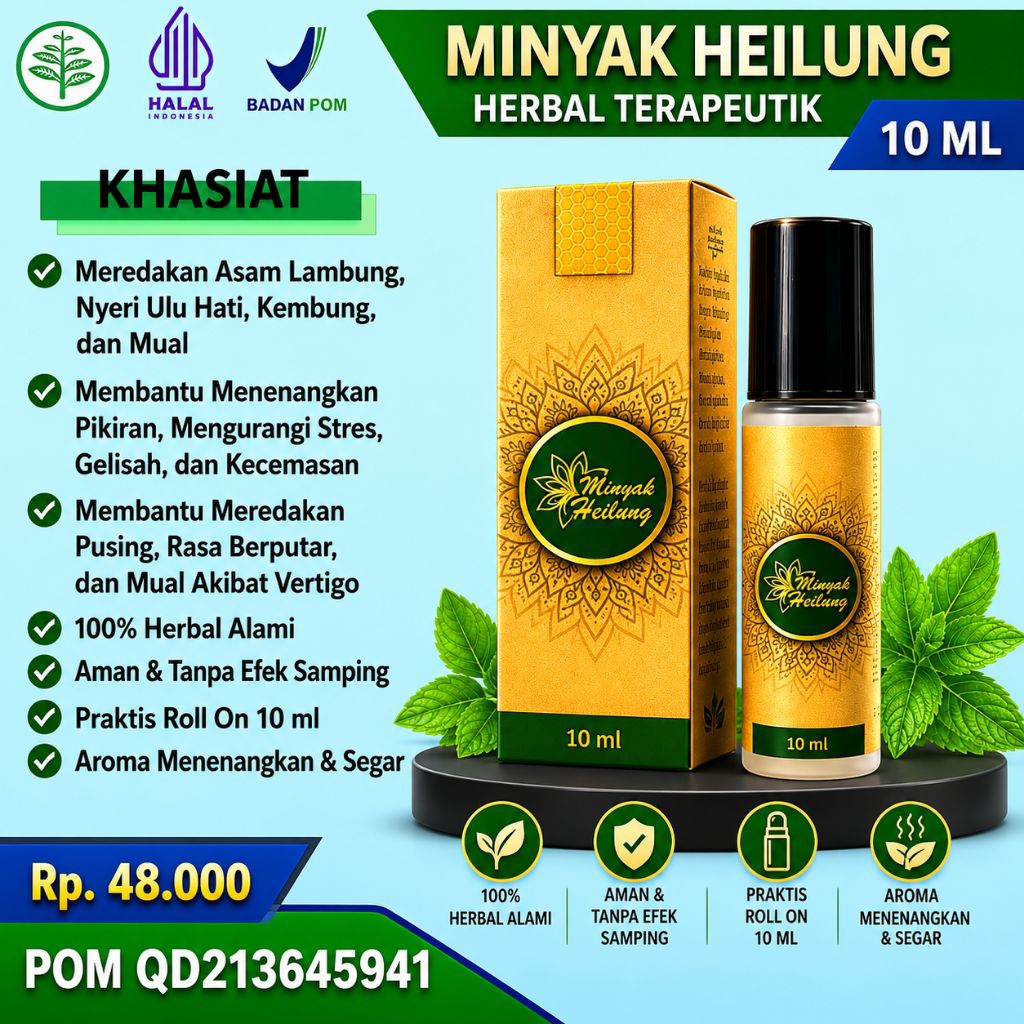 Minyak Heilung Oil Asli 100% Bahan Alami