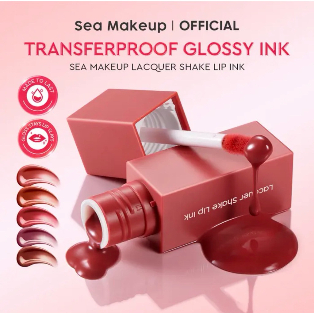 Sea Makeup Lacquer Shake Lip Ink Glossy Finish