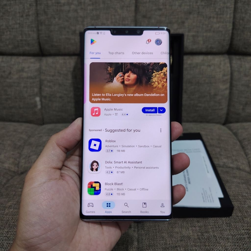 Huawei Mate 30 Pro 8/256 Resmi Fullset GMS