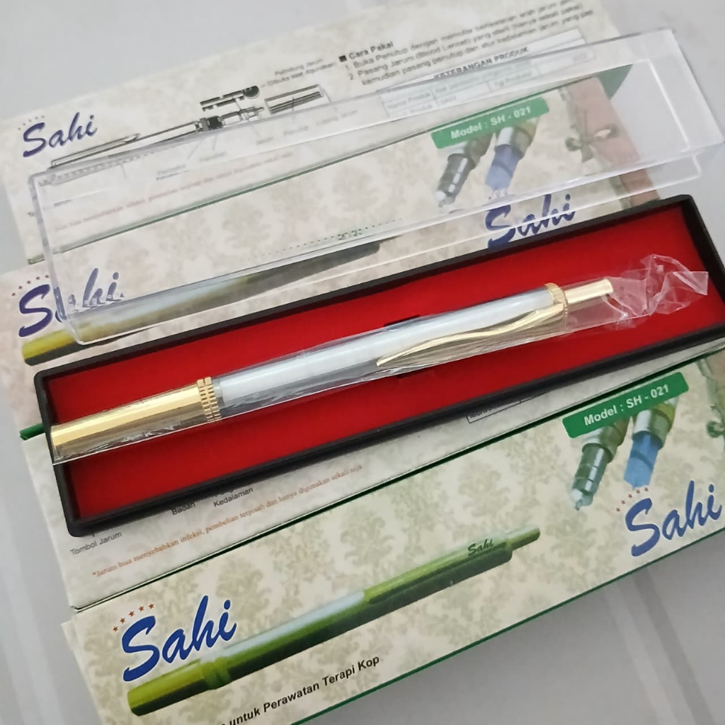 Pen Lancet Bekam/ Pen Bekam Stainless Steel Bekam Pena