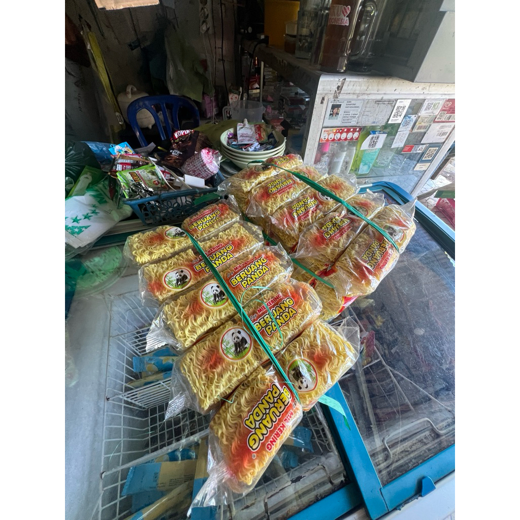 MIE BERUANG PANDA 1 ikat isi 5 Pak (5pcs)