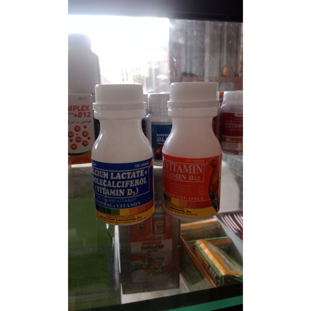 multivitamin dan calsium lactate