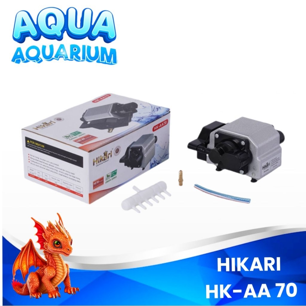 AERATOR HIKARI AA 70 AERATOR KOLAM KOI AIR PUMP KOLAM IKAN