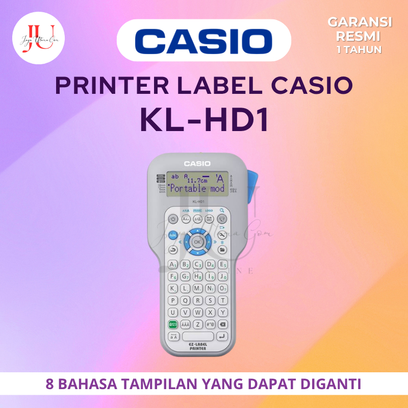 CASIO Kalkulator Print Label KL HD1