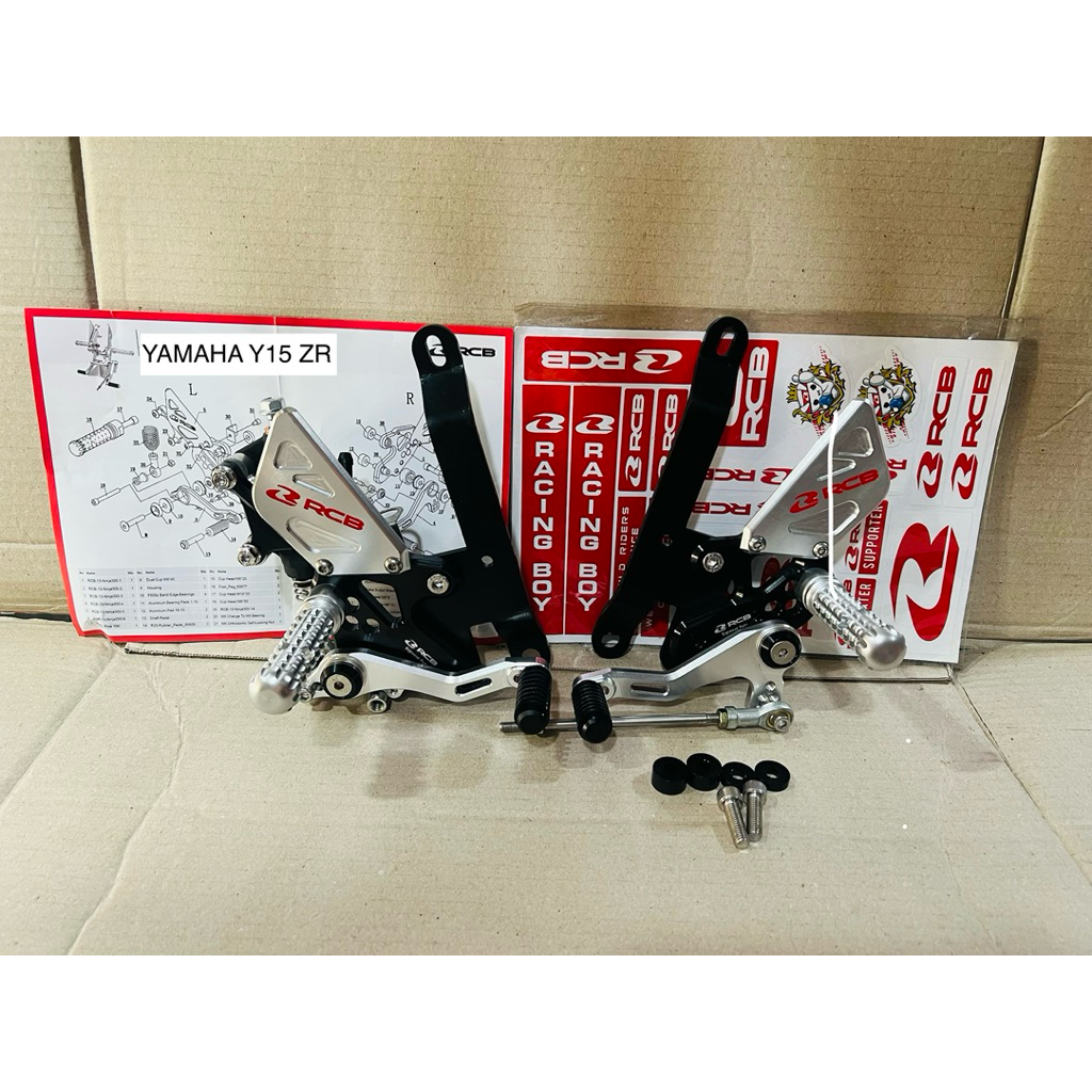 FootStep Underbone RCB prostreet Mx king 150 Y15Zr mx king v1 mxking v2RCB Step model malay style UB