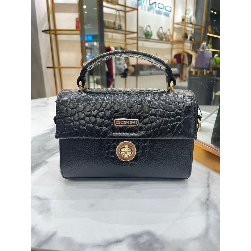 DONINI VIGO MINI CROCO BLACK