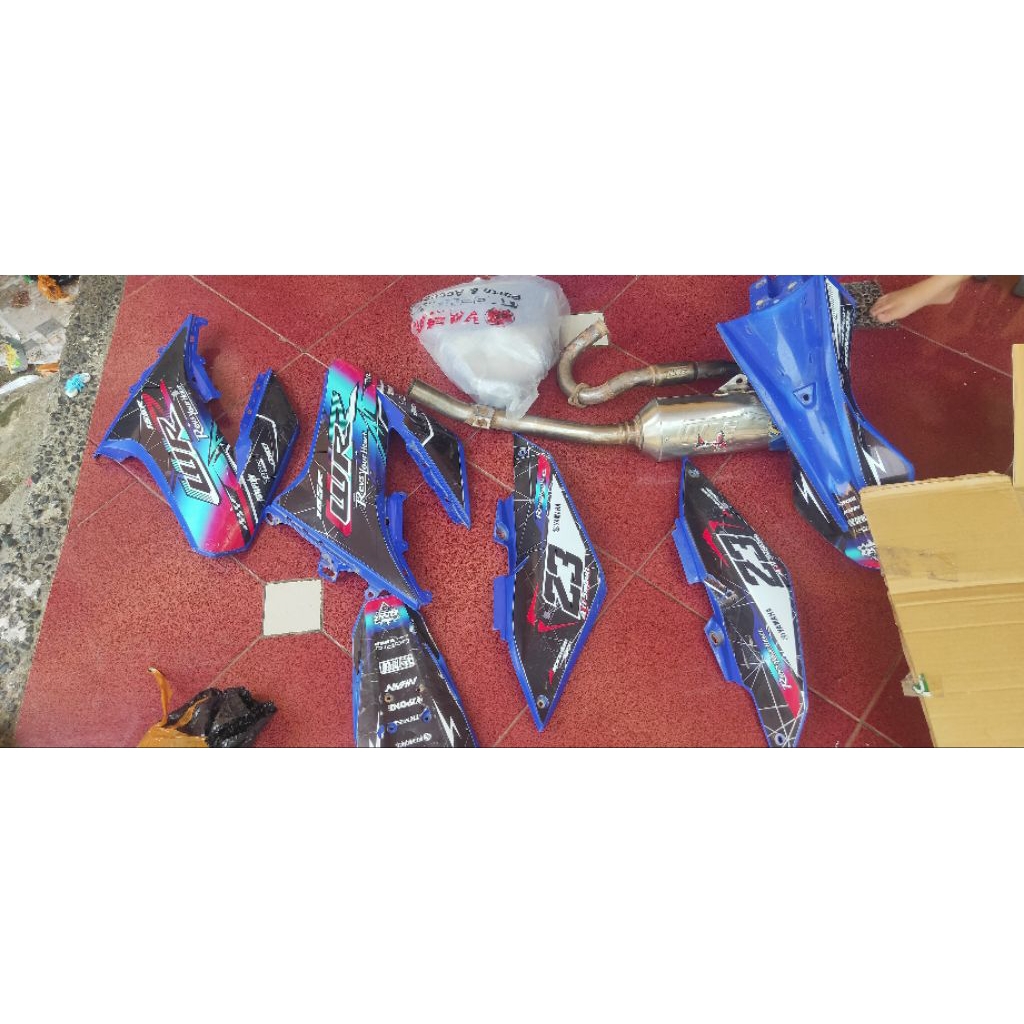 body set wr original biru