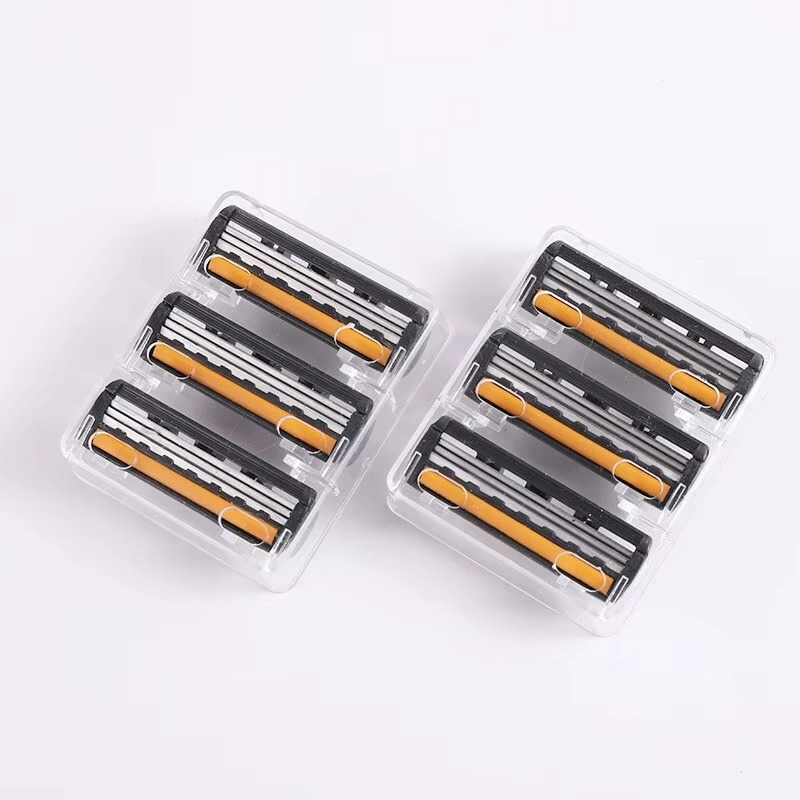 Berbagai Alat Pisau Cukur Cukuran Pencukur Manual Kumis Jenggot Garuk Bulu Kaki Ketiak Pria Wanita Set Gagang Free Refill Isi 6 Ulang Tajam Strip Pelicin Pelumas Aloe Vera Kulit Sensitif Halus Shaver Razor 6 7 Mata Pisau Yukinawa Orlee 3 4 Lapis Layer