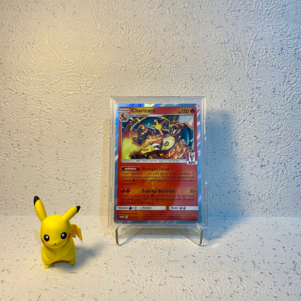 Kartu Pokemon Promo Kfc | Charizard | Pokemon x KFC
