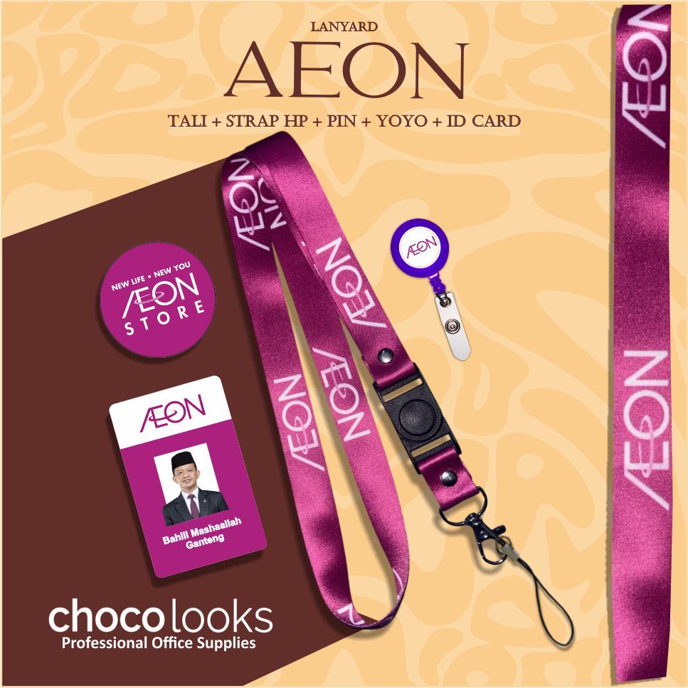 Tali IDcard AEON | lanyard AEON [ READY STOCK ]
