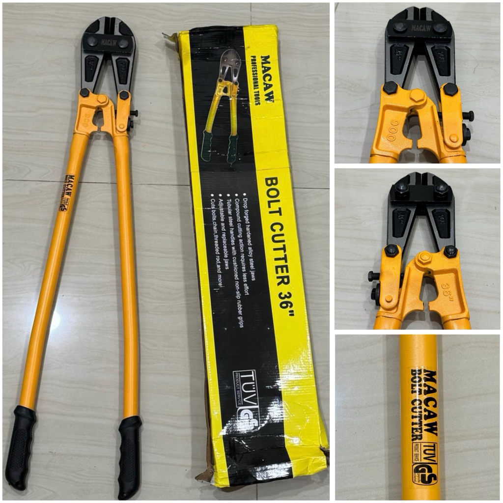MACAW / KOKON 36” inci Gunting besi beton merk RPG warron sjt 36 inci ( 90 cm ) besi as concrete iro