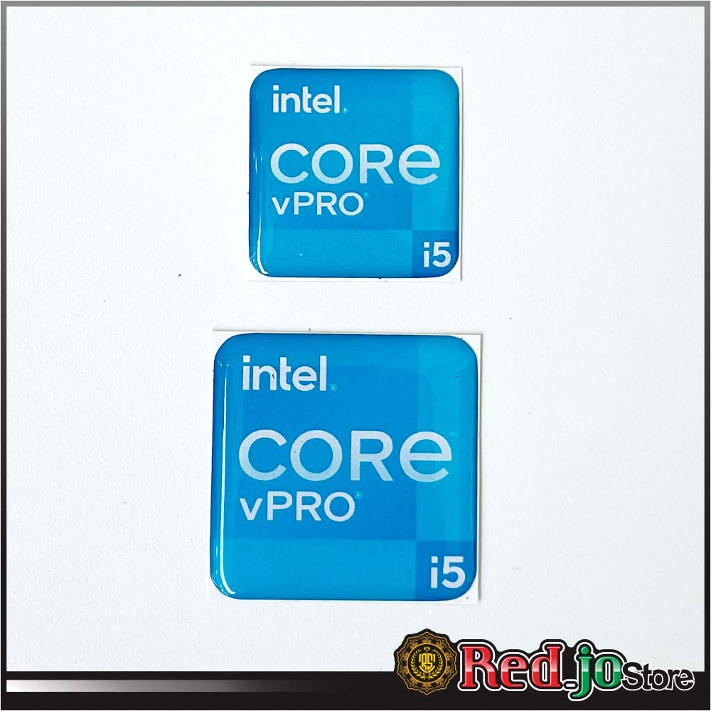 Stiker Timbul iNTEL CORE i5 vPRO 2020 Untuk Laptop dan PC