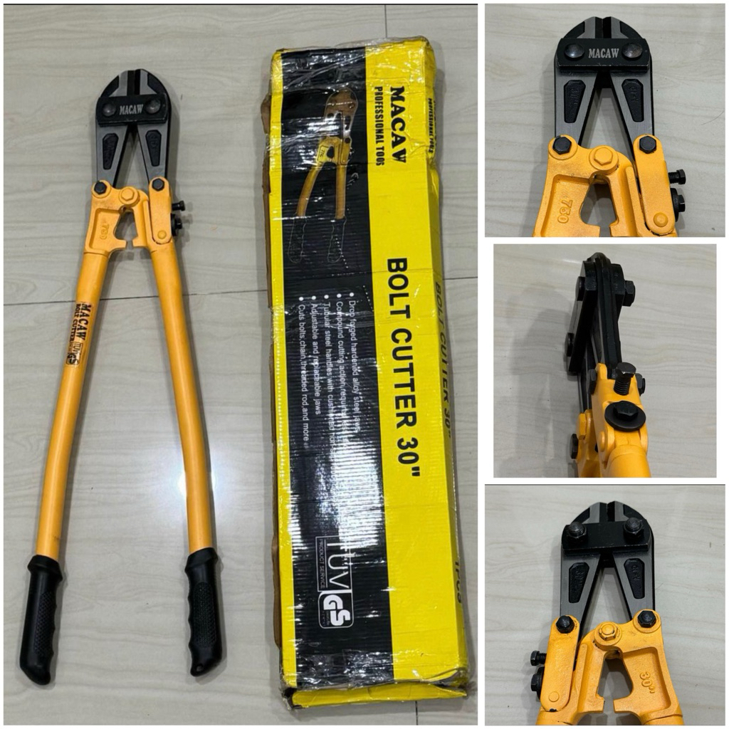 MACAW / kokon 30” inci Gunting besi beton merk RPG warron sjt 30 inci ( 75 cm ) besi as concrete iro