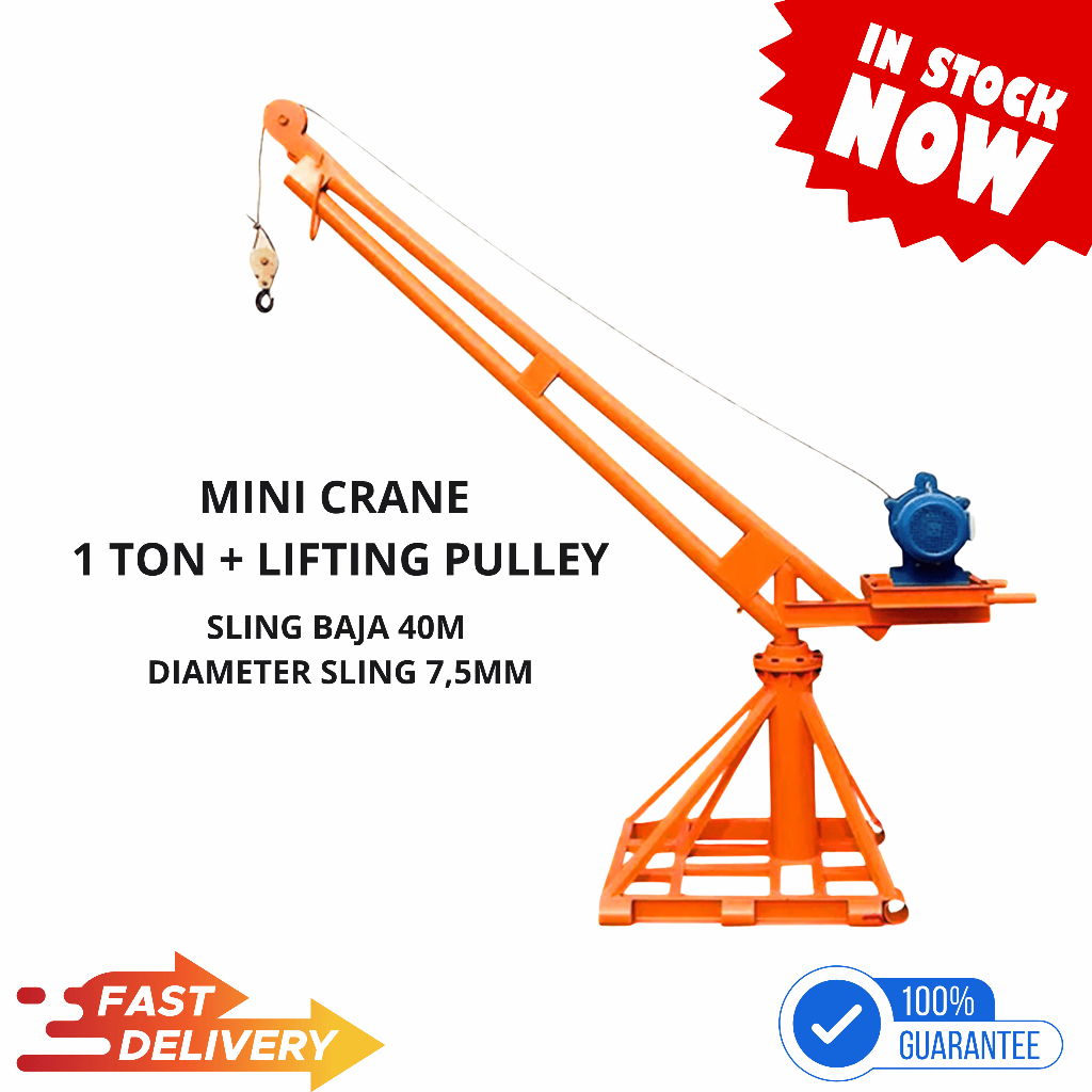 Mini Crane Dutec 1T 220V/4KW