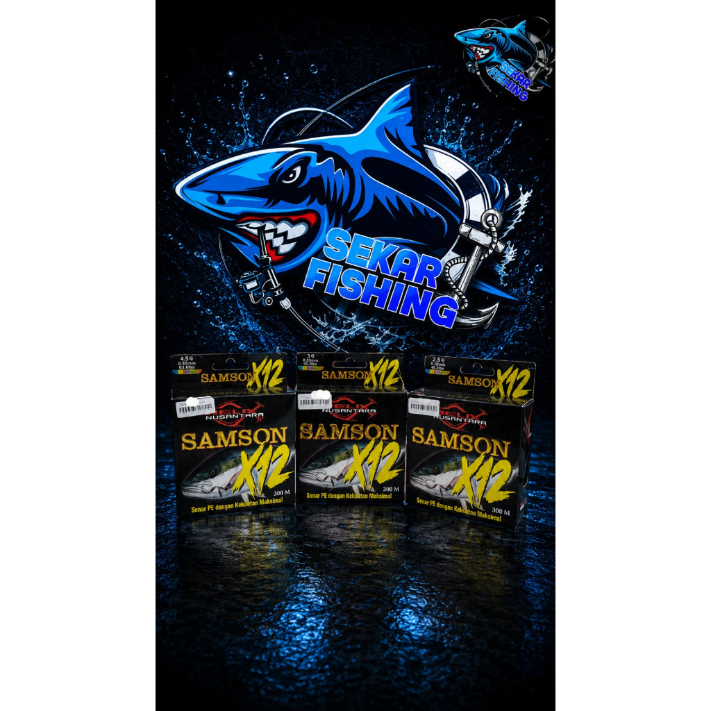 SENAR PE SAMSON X12 | SENAR PANCING