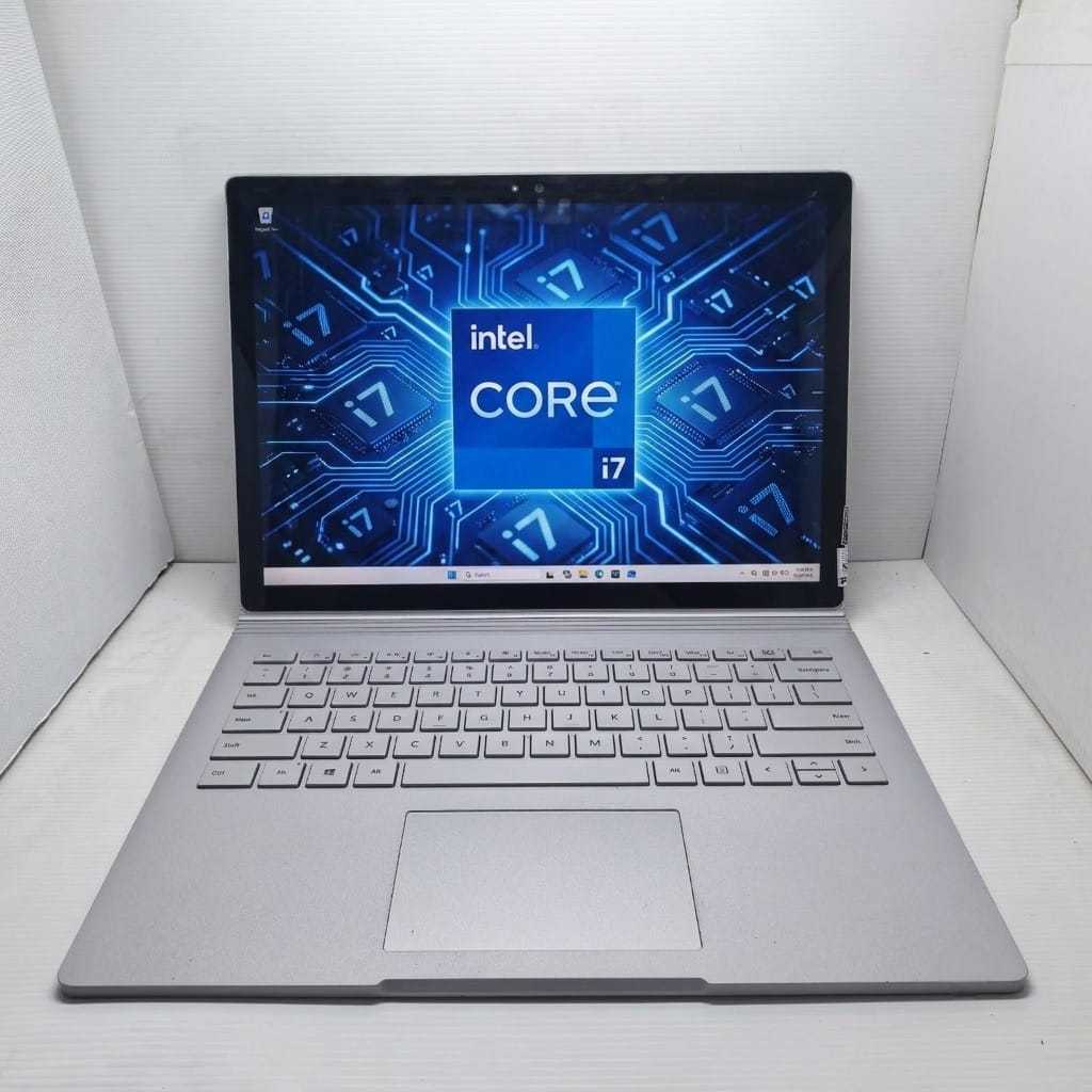 LAPTOP EDITING 2 IN 1 RARE ITEM MICROSOFT SURFACE BOOK 2 IN 1 I7 NVIDIA TOUCHSCREEN 3K MULUS