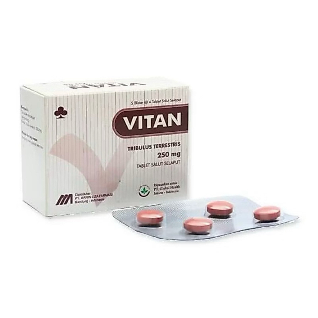 Vitan Tablet Tribulus Terrestris 250mg - Membantu Meningkatkan Stamina