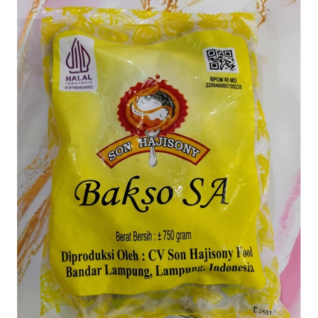 BAKSO SONY SA Asli Lampung Original + Bumbu