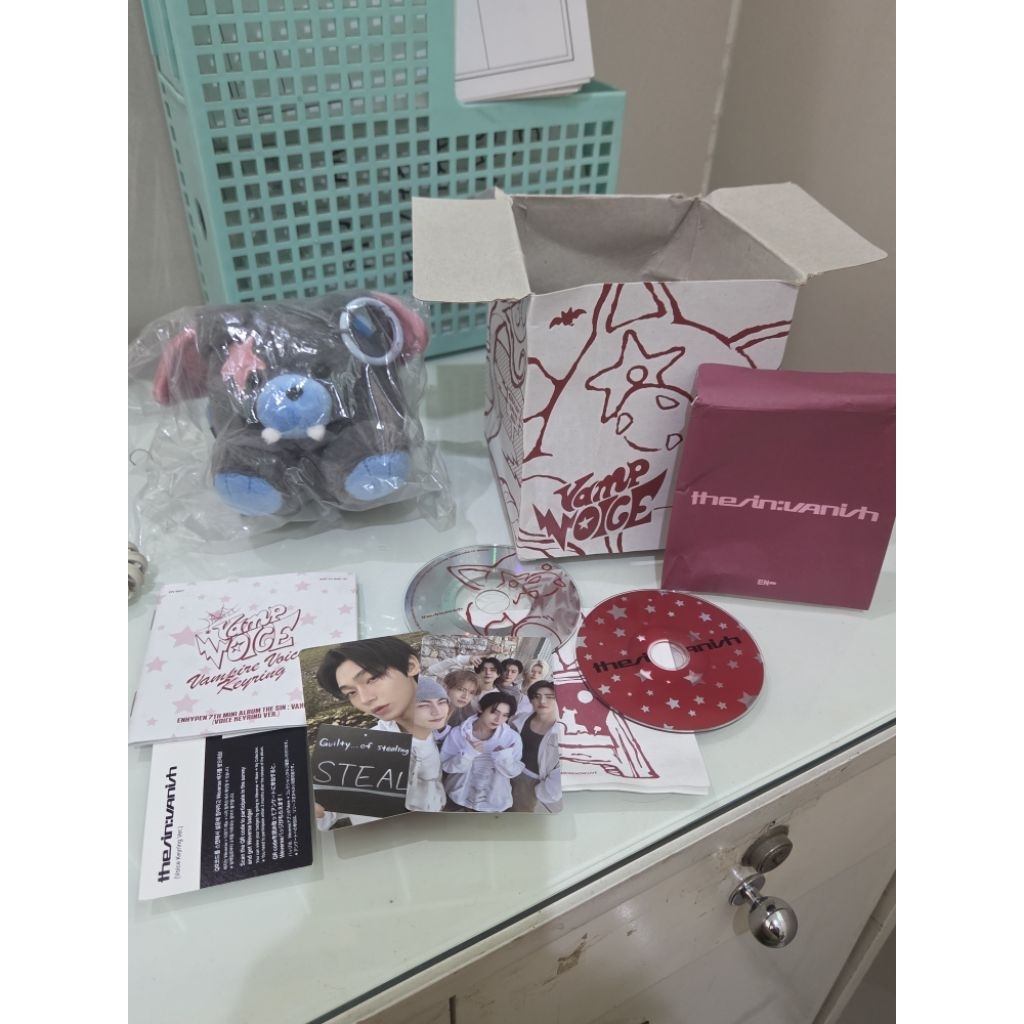 [READY] Official Voice Keyring Enhypen Sunoo The Sin Vanish