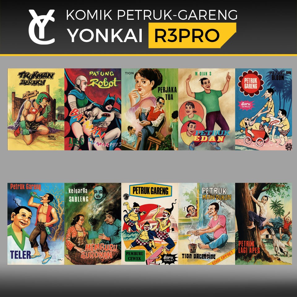 Komik Petruk Gareng (951.960) -  MEMBURU BURONAN PATUNG ROBOT PEMBURU CEWEK PERJAKA TUA PETRUK MAIN 