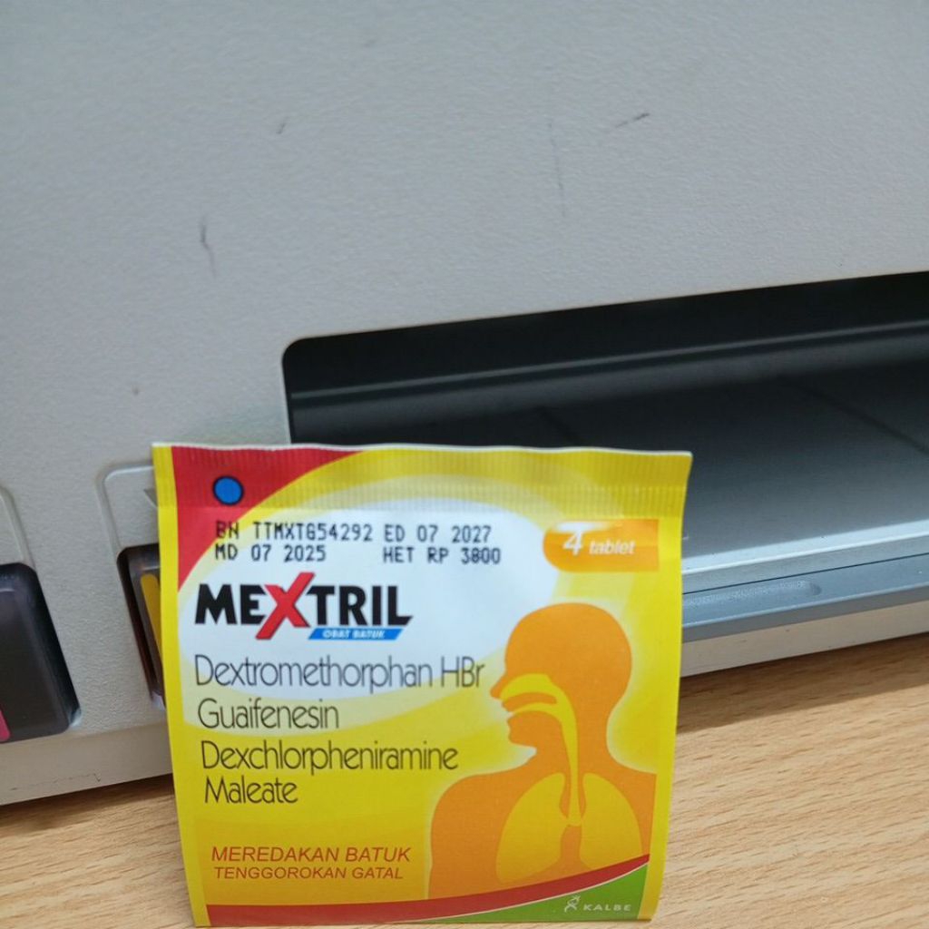 Tablet Mextril 4 Tablet - Meredakan Batuk dengan Efektif