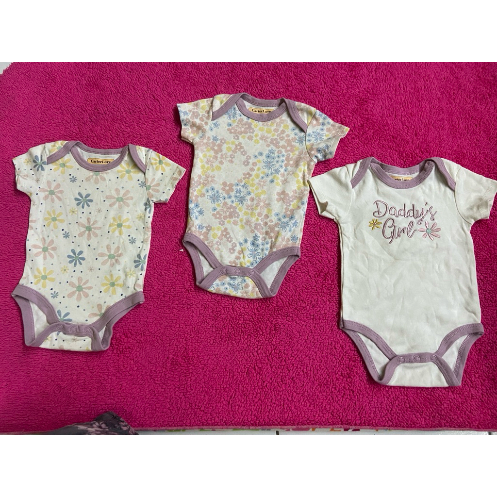 PL baju bayi perempuan CARTER