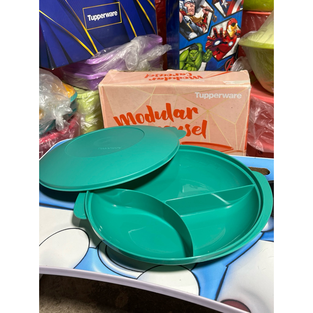 Bekal bersekat Tupperware/bekal anak/bekal suami/bekal sekolah/wadah bekal