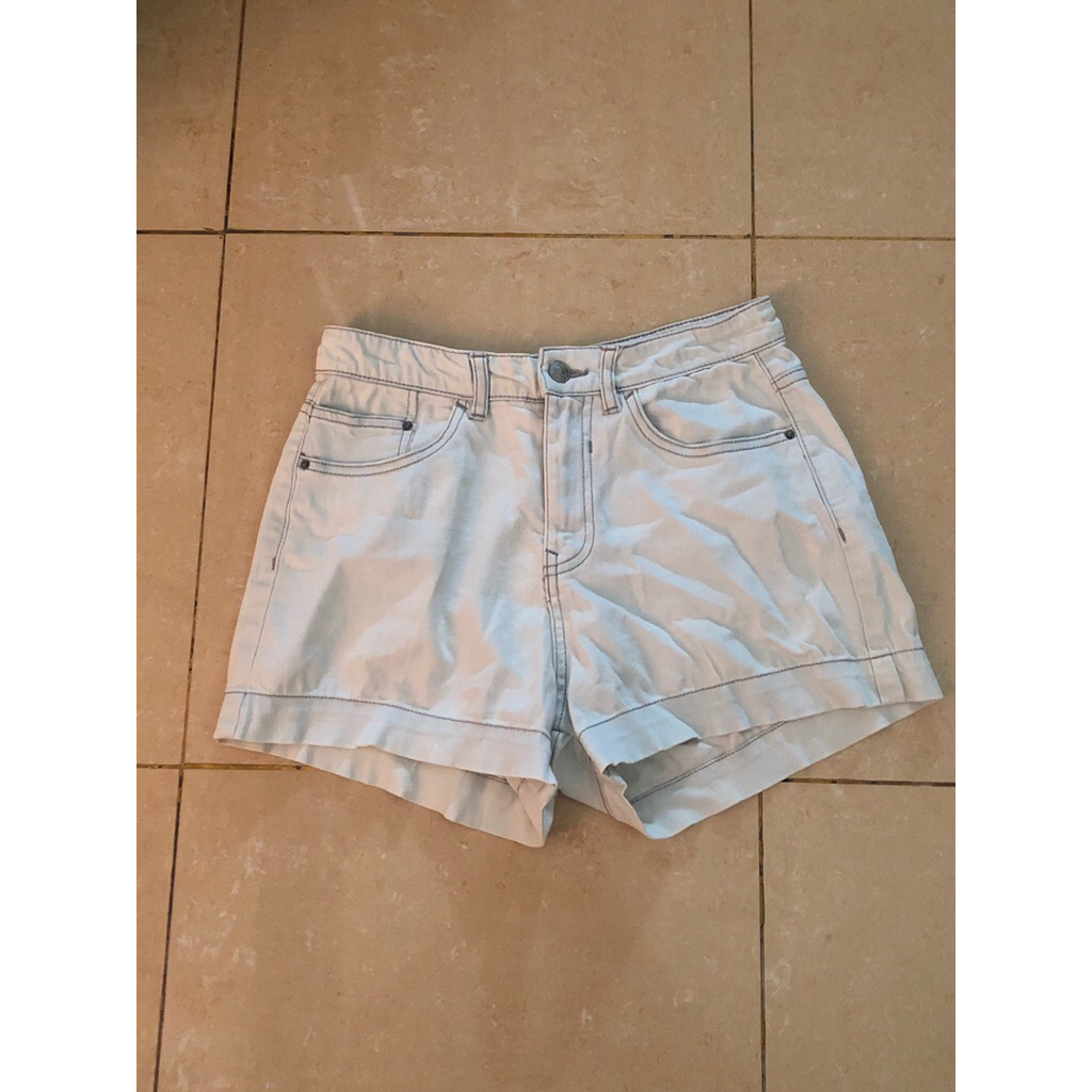 pl celana pendek jeans pull n bear