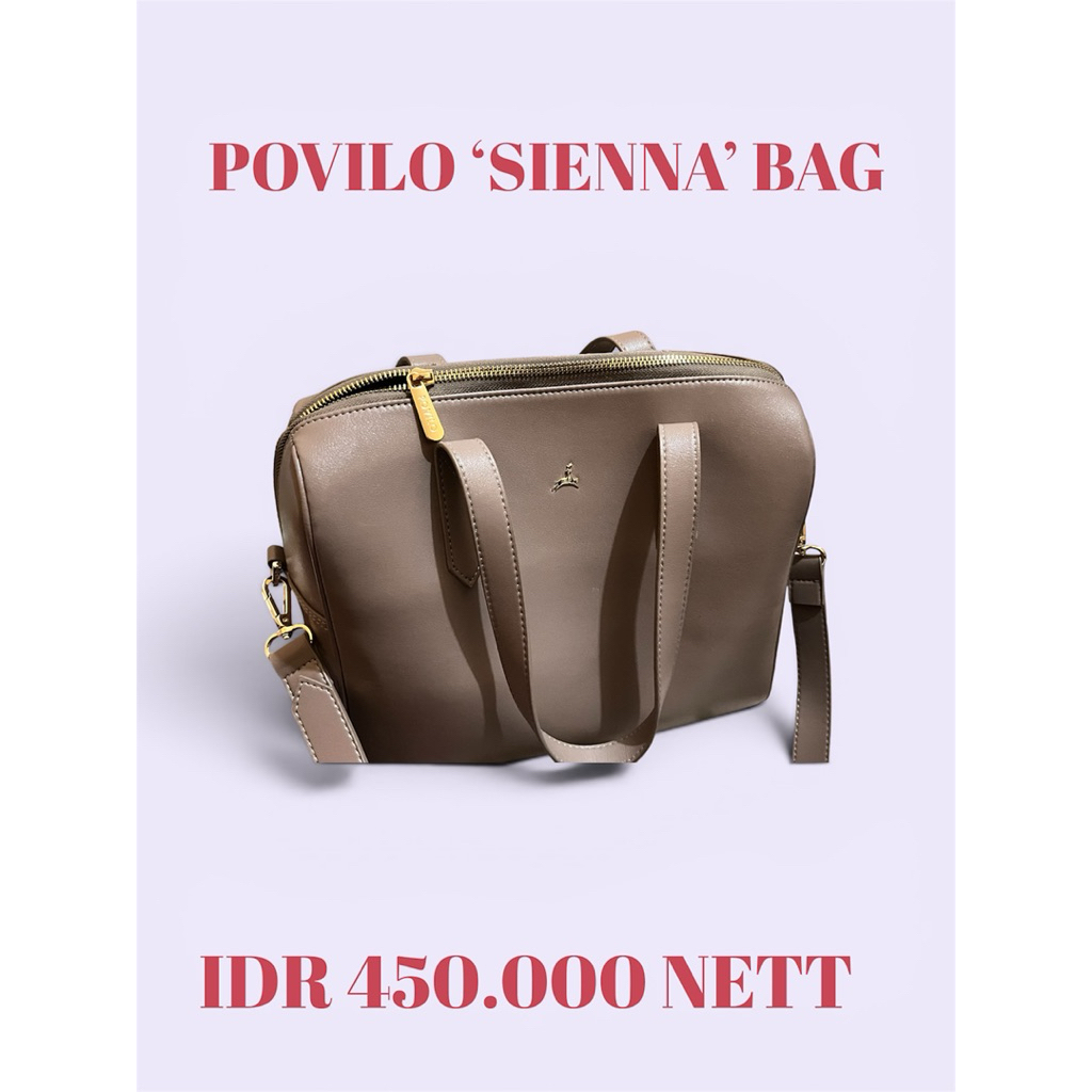 PRELOVED LIKE NEW|| POVILO BAG SIENNA