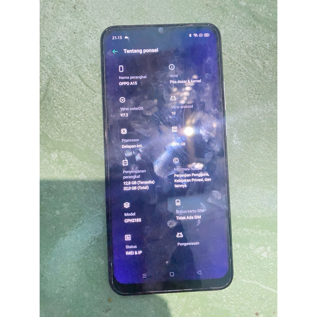 oppo a15 second