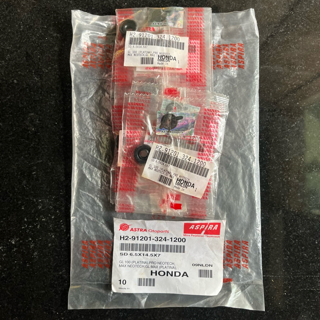 seal sil rpm bak kopling Honda GL100 GL pro / Max / neotech megapro