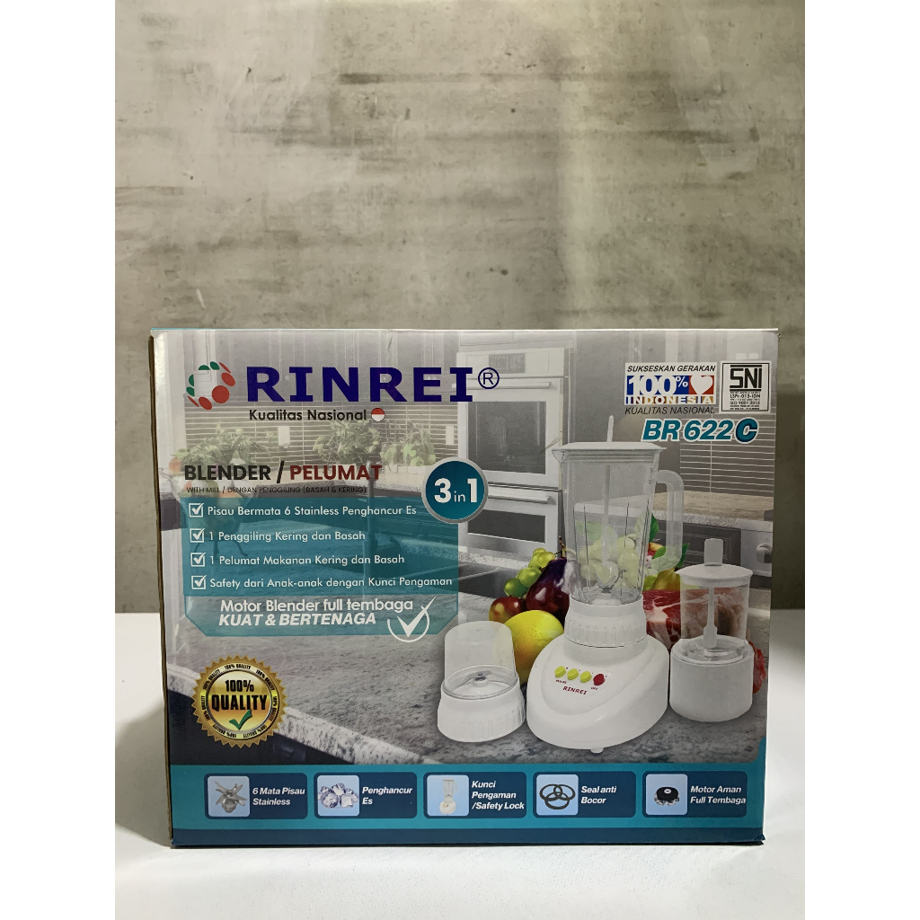 Rinrei BR-622C Blender 3 in 1