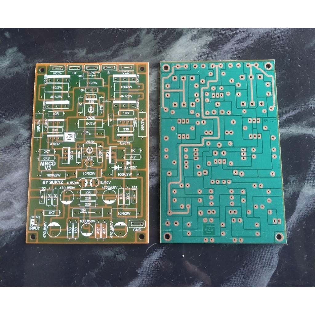 PCB Driver Power Amplifier MCRD V3 By SUKYZ SE-727